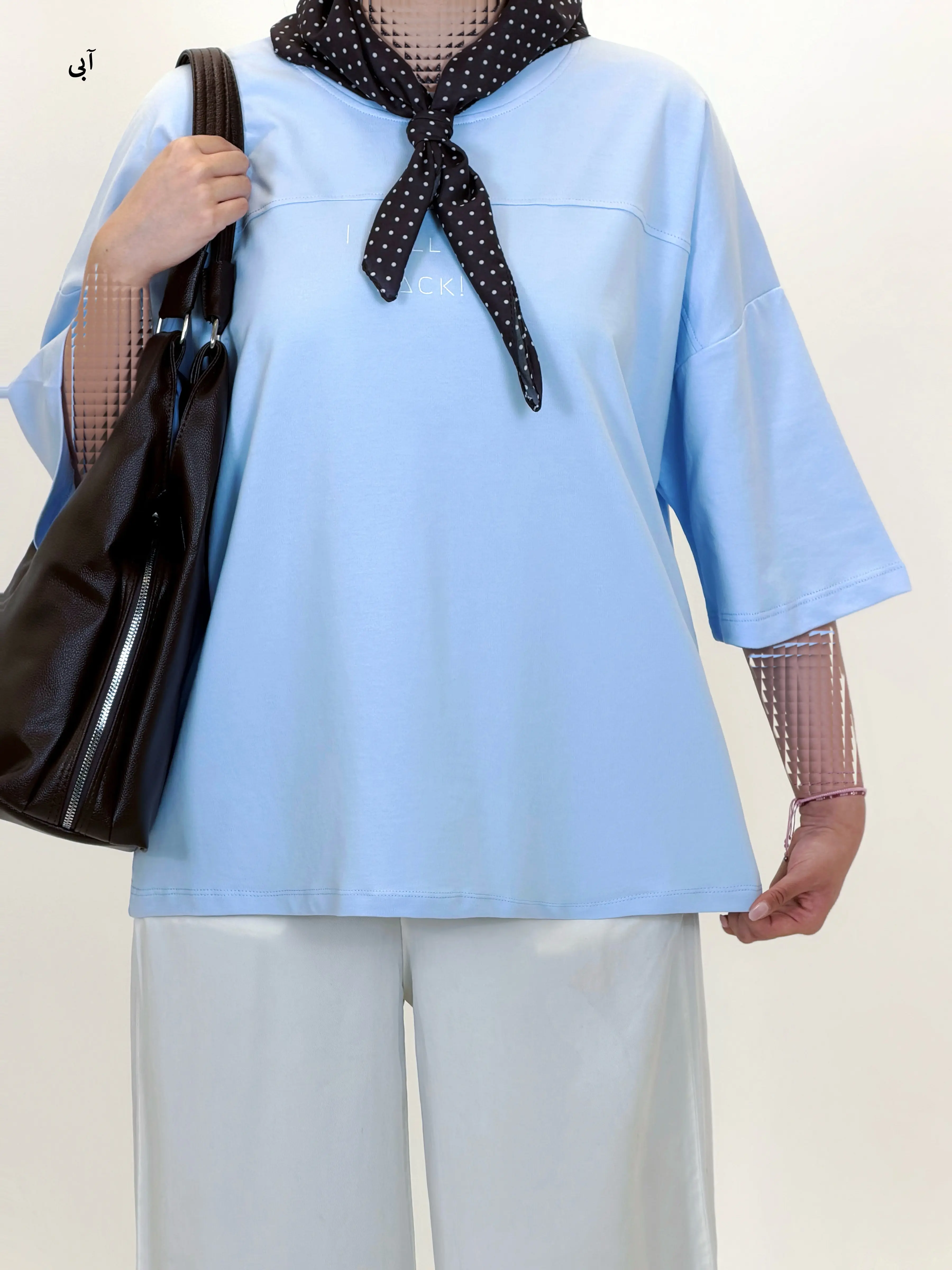 6985-تیشرت باکسی back